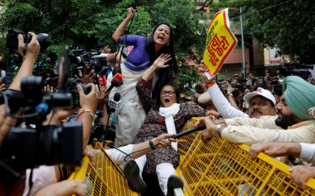 India’s opposition protests against electoral roll revision