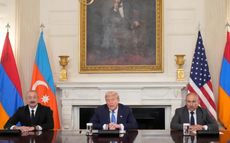 Azerbaijan, Armenia sign US-brokered peace accord at the White House
