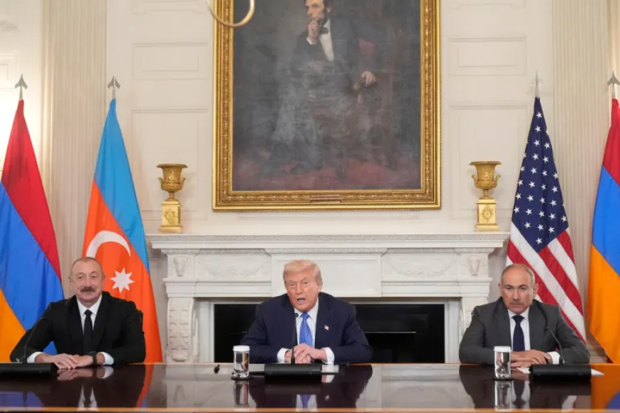 Azerbaijan, Armenia sign US-brokered peace accord at the White House
